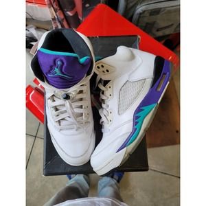 Jordan 5 grape size 10